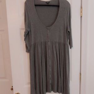 Torrid Grey Skater Dress